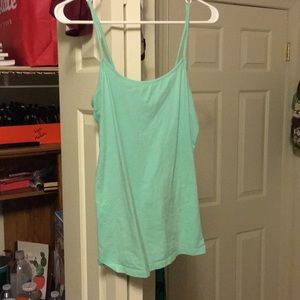 Minty colored skinny strap